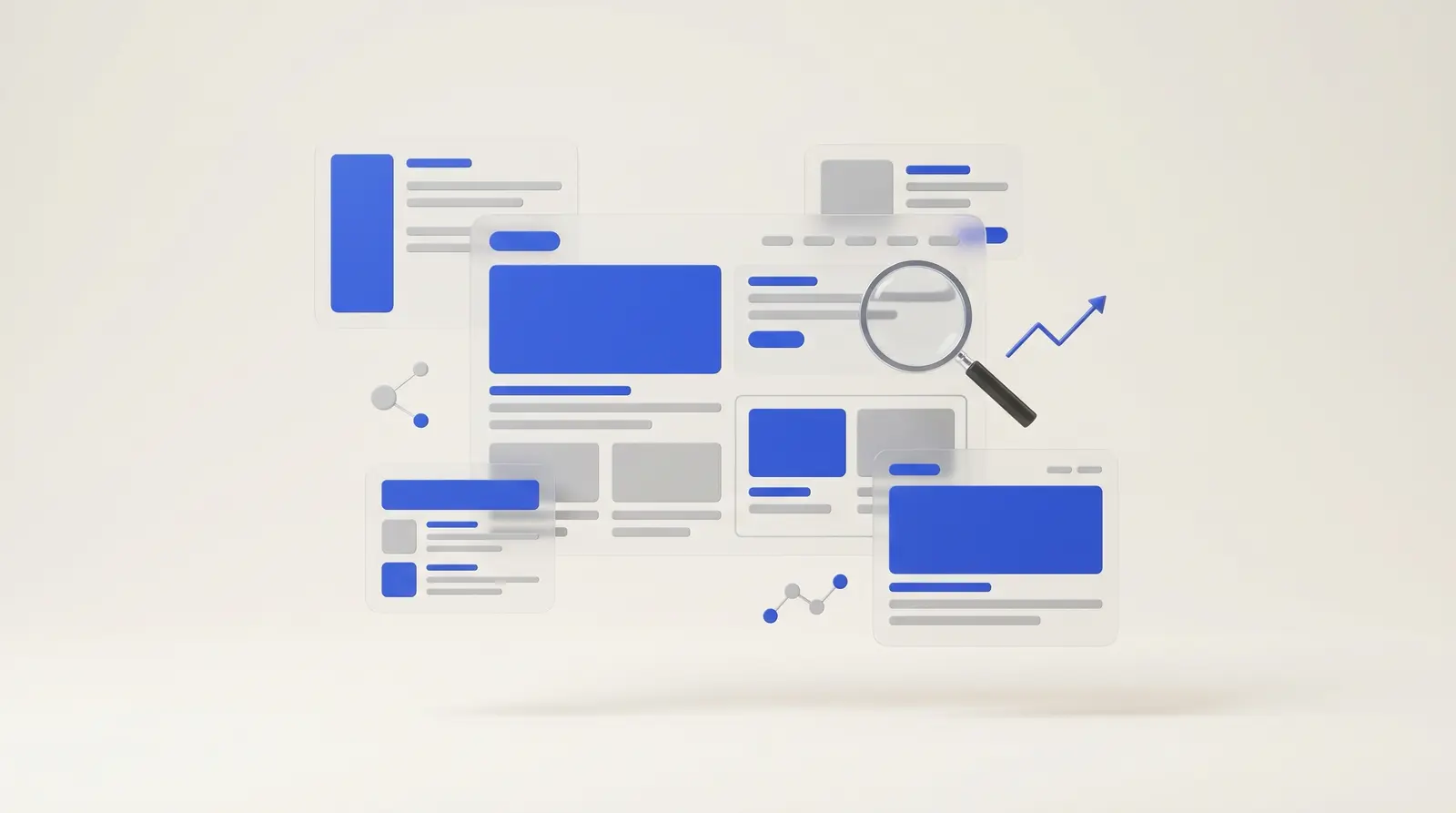 Dashboard showing site analytics and conversion optimisation tools for UK businesses